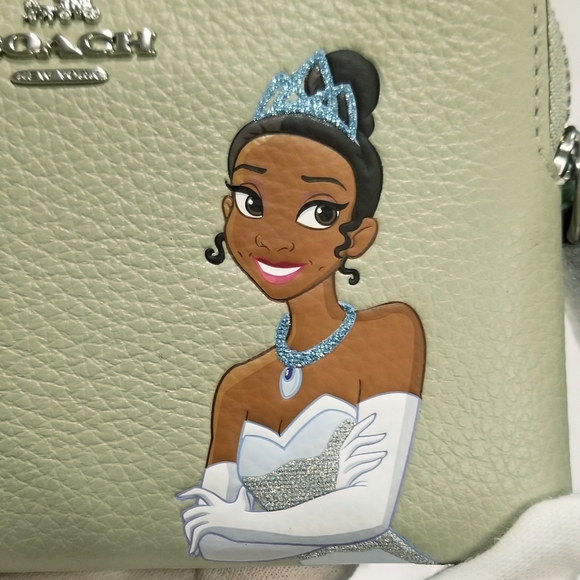 LAST 1! COACH Disney Princess Tiana Wristlet - Picture 3 of 8